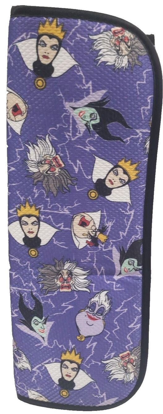 Printed Microfiber Dish Drying Mat (16"x18") Disney Villains On Purple, BB